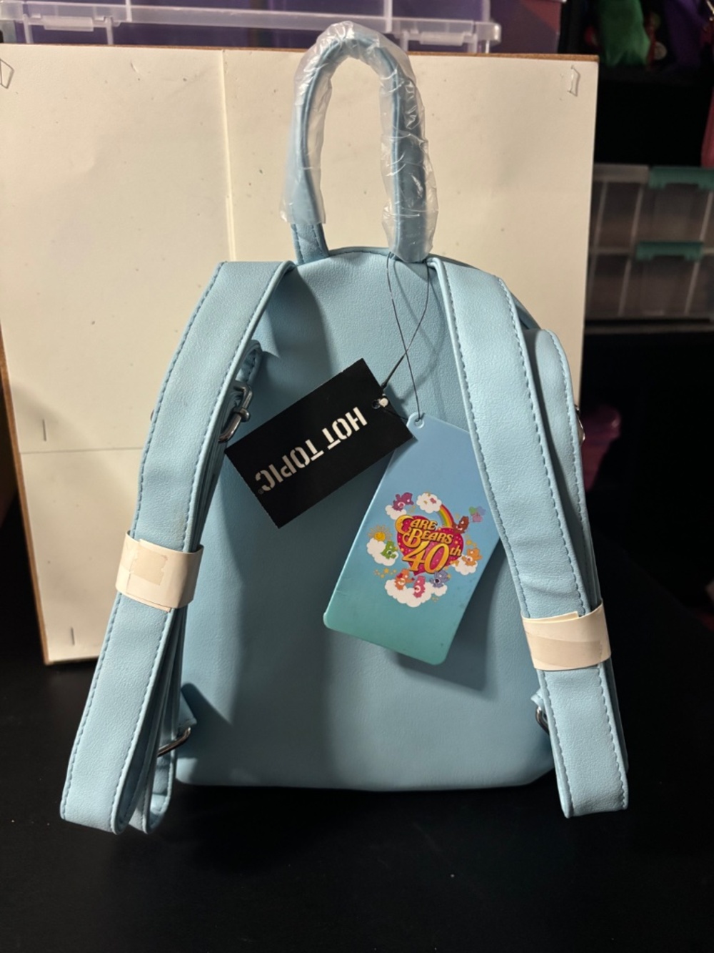 Loungefly Care Bears Vintage Rainbow Mini Backpack - Picture 3 of 3